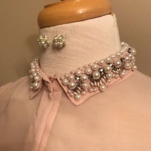 Pins and Needles pink blouse